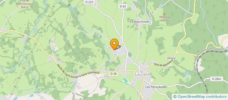 localisation de l'entreprise EARL DE SAINT MICHEL à LAURIERE