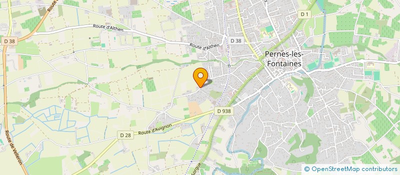 localisation de l'entreprise EARL DE SAINT PAUL  PERNES-LES-FONTAINES