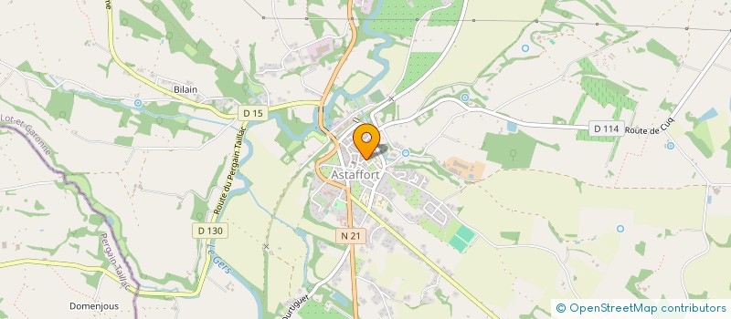 localisation de l'entreprise EARL DE SAINT PHILIP à SAINT-NICOLAS-DE-LA-BALERME