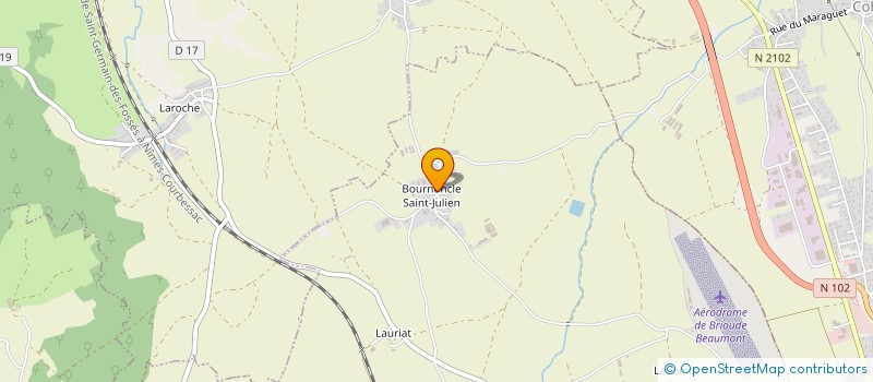 localisation de l'entreprise EARL DE SAINT ROQUE à BEAUMONT