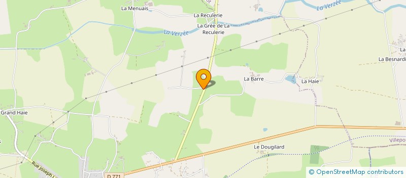 localisation de l'entreprise EARL DE SAINTE ANNE à SOUDAN