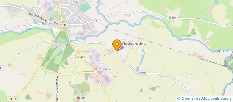localisation de l'entreprise EARL DE SAINTE CATHERINE à NUEIL-LES-AUBIERS