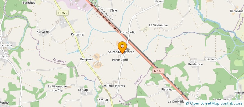 localisation de l'entreprise EARL DE SAINTE MARGUERITE à REDENE