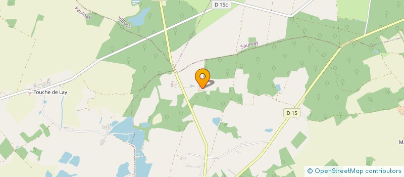 localisation de l'entreprise EARL DE SALBAUDROUX à VILLIERS
