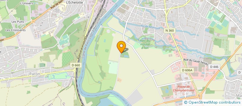 localisation de l'entreprise EARL DE SALCY  SENS