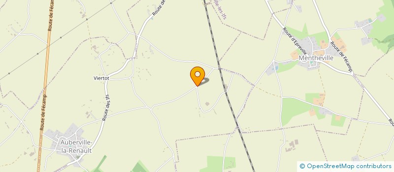 localisation de l'entreprise EARL DE SAUVILLE  AUBERVILLE-LA-RENAULT