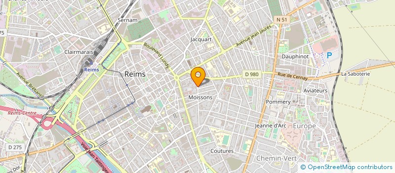 localisation de l'entreprise EARL DE SOUPIR  SERCHES