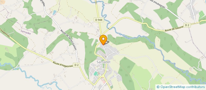 localisation de l'entreprise EARL DE SOUTANE à SAMADET