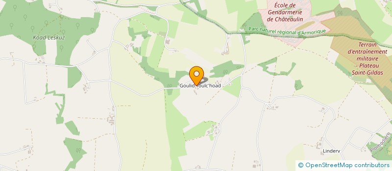 localisation de l'entreprise EARL DE STANG AR HOAT à PLOMODIERN