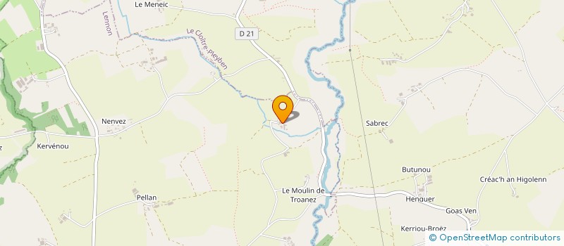 localisation de l'entreprise EARL DE STER GOANEZ à LENNON