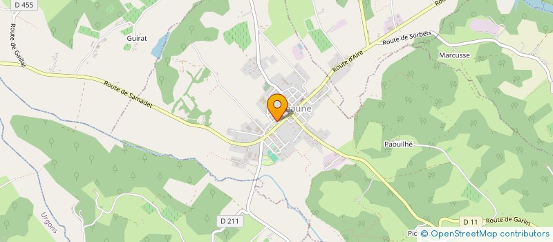 localisation de l'entreprise EARL DE TAUZIA  CLEDES