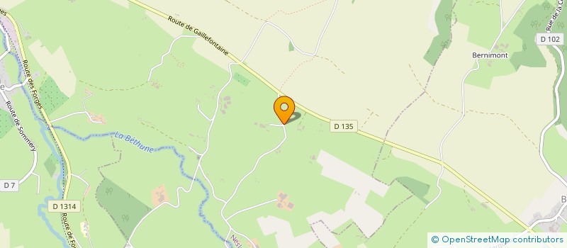 localisation de l'entreprise EARL DE TORCY  NESLE-HODENG