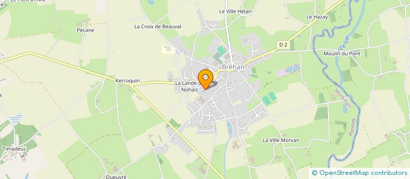 localisation de l'entreprise EARL DE TORLAN  BREHAN