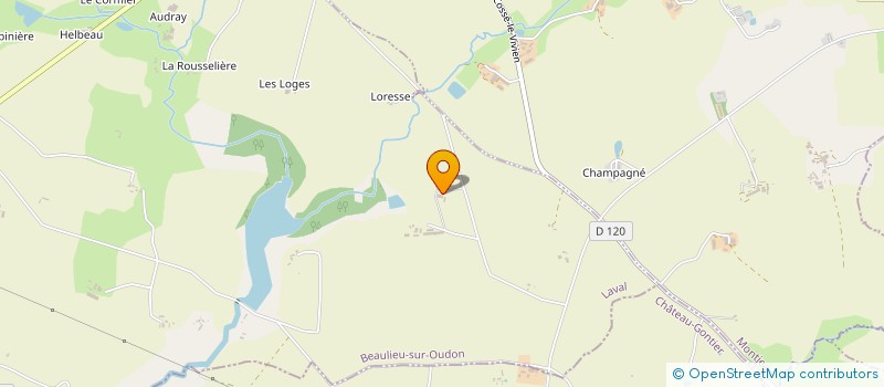 localisation de l'entreprise EARL DE TOULIFAUT à LOIRON-RUILLE