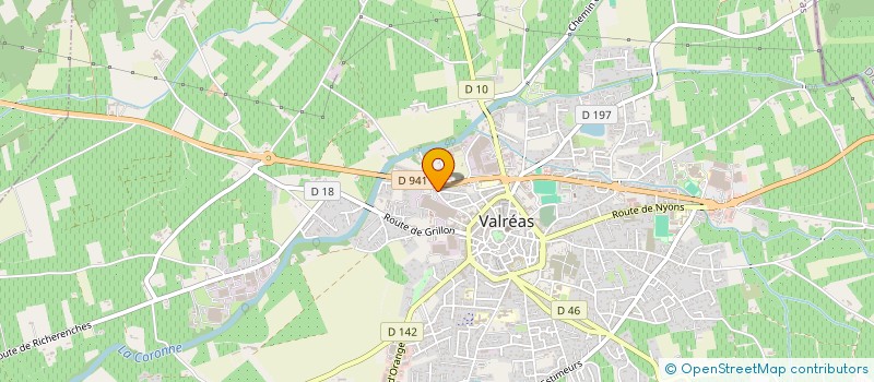localisation de l'entreprise EARL DE TOURVILLE à VALREAS