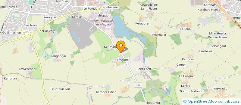 localisation de l'entreprise EARL DE TREGORFF à SAINT RENAN