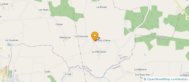 localisation de l'entreprise EARL DE TREVIGUET à VAL D'OUST