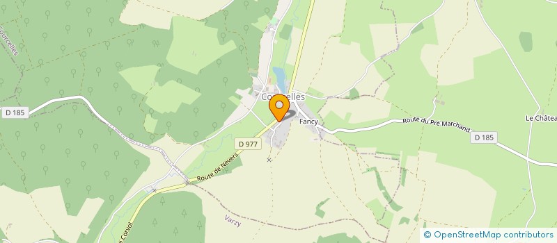 localisation de l'entreprise EARL DE TRONSEC à COURCELLES