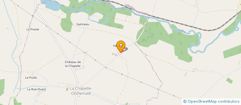 localisation de l'entreprise EARL DE VARENNES à LA CHAPELLE-ORTHEMALE