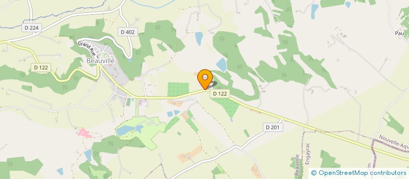 localisation de l'entreprise EARL DE VENCAY TOULOUSETTE  BEAUVILLE