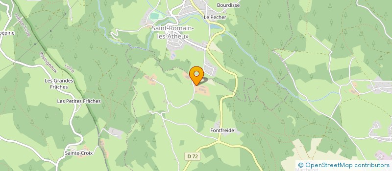 localisation de l'entreprise EARL DE VERNE à MARLHES