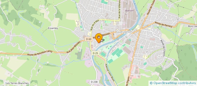 localisation de l'entreprise EARL DE VERNIZY à UXEAU