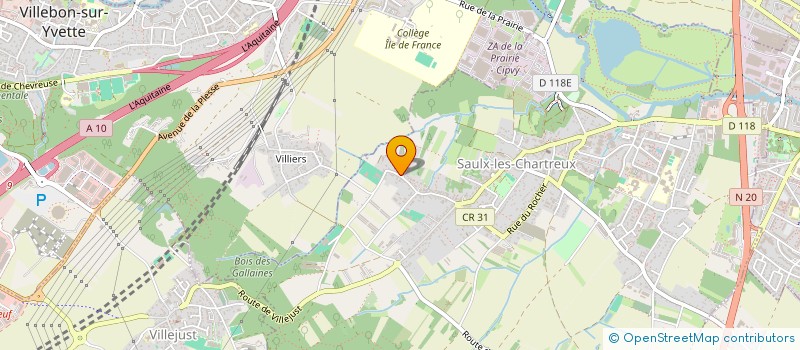 localisation de l'entreprise EARL DE VILLEDIEU à SAULX-LES-CHARTREUX