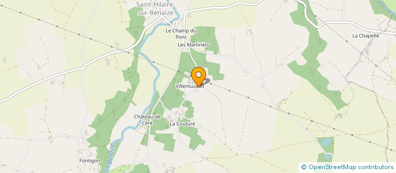 localisation de l'entreprise EARL DE VILLIERS à MAUVIERES