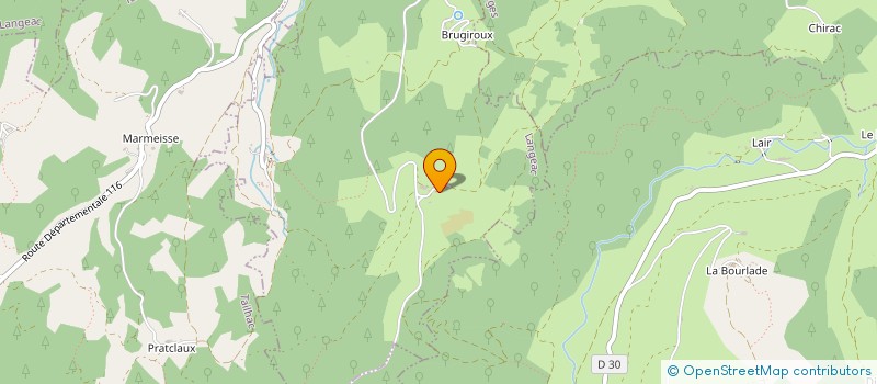 localisation de l'entreprise EARL DE VISSAGUET à VISSAC-AUTEYRAC