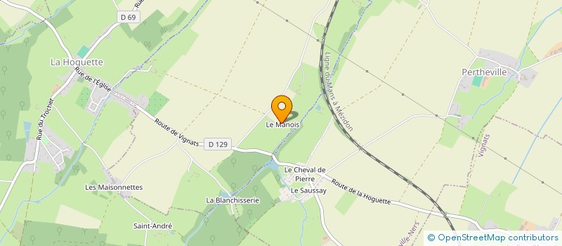 localisation de l'entreprise EARL DE VITRESEUL  FRESNE-LA-MERE