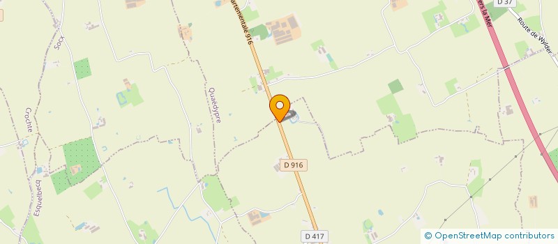 localisation de l'entreprise EARL DEBLOCK CH.  WORMHOUT