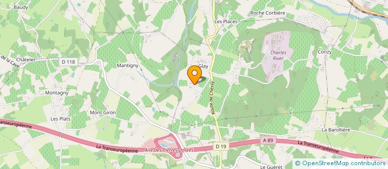 localisation de l'entreprise EARL DEBOURG  SAINT-GERMAIN-NUELLES