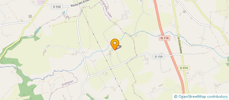 localisation de l'entreprise EARL DECAEN à SAINT-LOUET-SUR-VIRE