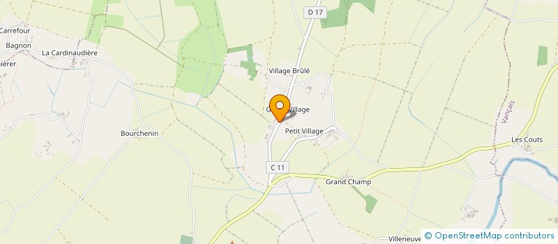 localisation de l'entreprise EARL DECAMP à LEZAY