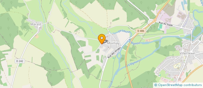 localisation de l'entreprise EARL DECARD  MOIMAY