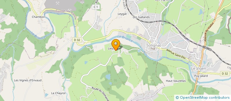 localisation de l'entreprise EARL DECONCHAT à LE VIGEN