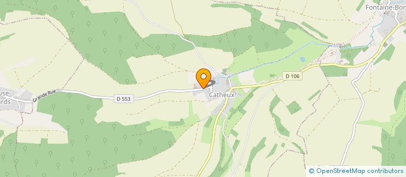 localisation de l'entreprise EARL DECORMEILLE  CATHEUX