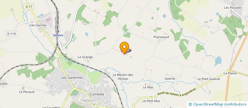 localisation de l'entreprise EARL DEFAYE PERE ET FILS  NEXON