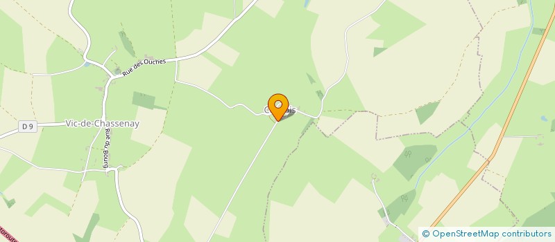 localisation de l'entreprise EARL DEFFONTAINES VINCENT  VIC-DE-CHASSENAY