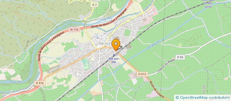 localisation de l'entreprise EARL DEL CAP à ILLE-SUR-TET