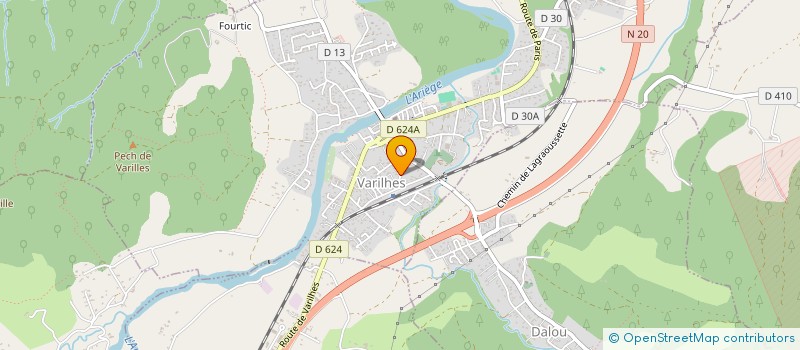 localisation de l'entreprise EARL DEL ROC à CRAMPAGNA