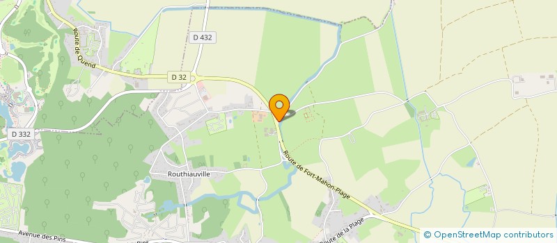 localisation de l'entreprise EARL DELABY JEAN-JACQUES  QUEND