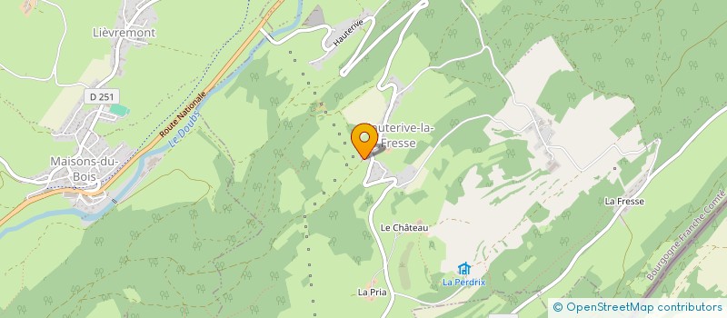 localisation de l'entreprise EARL DELACROIX JEAN PHILIPPE à MAISONS-DU-BOIS-LIEVREMONT