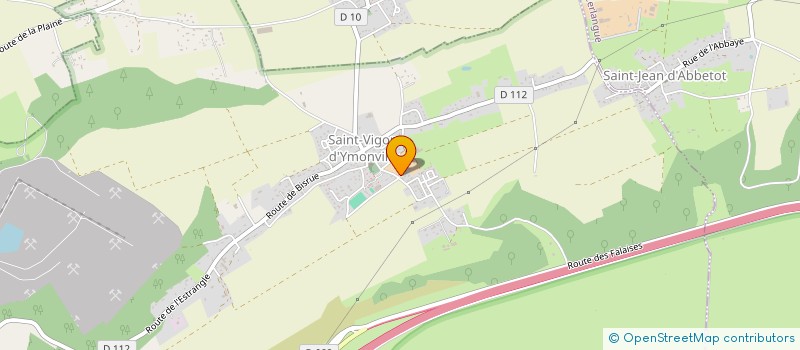 localisation de l'entreprise EARL DELAMARE  SAINT-VIGOR-D'YMONVILLE