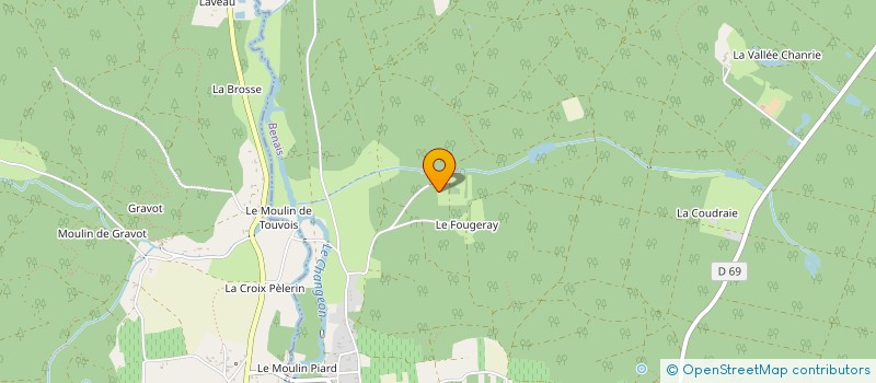 localisation de l'entreprise EARL DELARUE PATRICE ET LYDIE  SAINT-NICOLAS-DE-BOURGUEIL