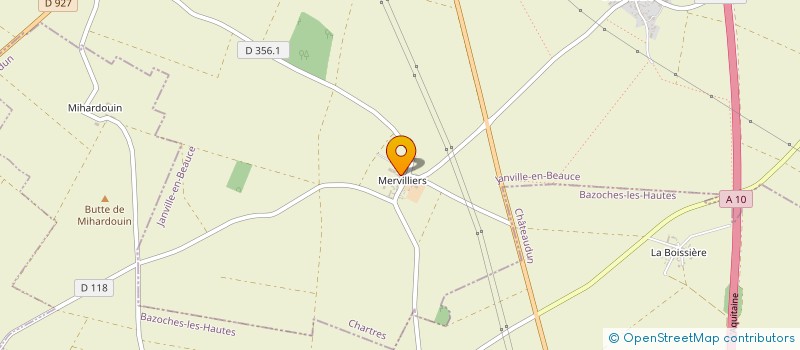 localisation de l'entreprise EARL DELATOUCHE DOUBLET à JANVILLE-EN-BEAUCE