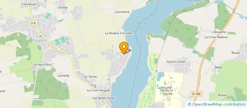 localisation de l'entreprise EARL DELAUNAY à TAUPONT