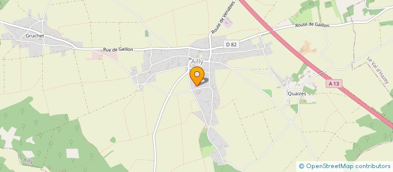 localisation de l'entreprise EARL DELAVIGNE  AILLY