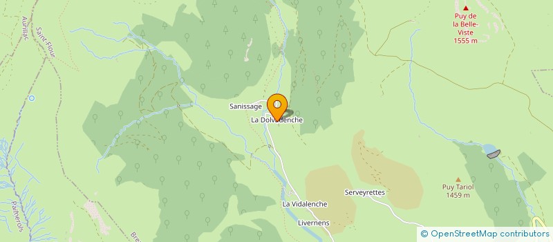 localisation de l'entreprise EARL DELCHER à BREZONS