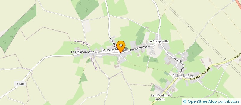 localisation de l'entreprise EARL DELOBEL à BUIRE-LE-SEC